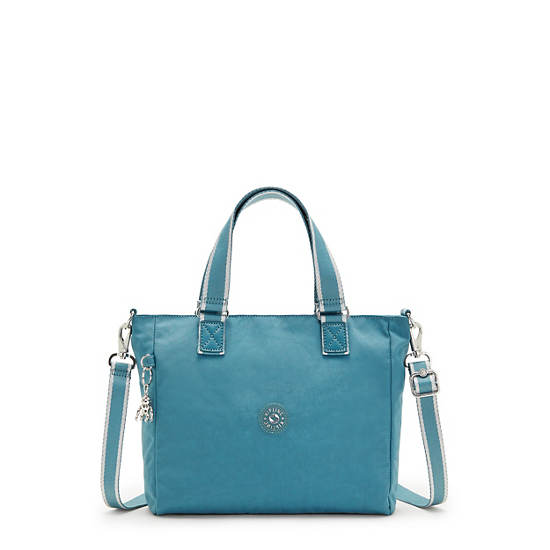 Kipling Venla Tote Bags Ocean Teal | CA 1478WN